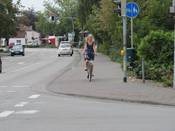 Bild 1: In einem Abschnitt ist der Geh-/ Radweg auch in Gegenrichtung freigegeben