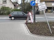 Bild 4: ... soll die Ausfahrt über die Bruder-Konrad-Straße benutzt werden Bild 4: ... soll die Ausfahrt über die Bruder-Konrad-Straße benutzt werden