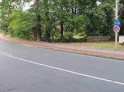 Bild 2: Es gibt eine kurze Auffahrmöglichkeit.