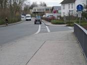 Bild 3: An der Einmündung Klosterstraße ...