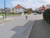 Bild 1: Aus der Schalückstraße kommend.