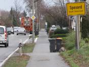 Bild 1: Der (Rad-) Gehweg ...