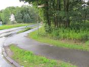 Bild 2: Das Sichtdreieck ist zu klein