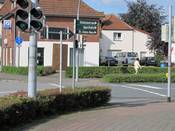 Bild 2: Die Furt ist weit von der Fahrbahn abgesetzt