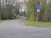 Bild 2: ... verläuft parallel zur Verler Straße