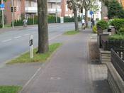 Bild 2: Es gibt sehr viele Grundstücksausfahrten