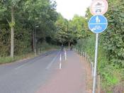 Bild 3: Für die Anordnung der Radwegebenutzungspflicht mangelt es an sämtlichen Voraussetzungen.