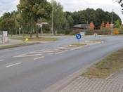 Bild 4: Die linksseitige Benutzungspflicht an der Groppeler Straße wurde aufgehoben.