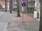 Bild 4: Hier ist der Weg sehr stark verschwenkt, ... Bild 4: Hier ist der Weg sehr stark verschwenkt, ...