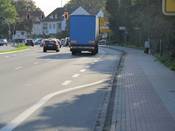 Bild 3: Hier sollte eine Veloweiche eingerichtet werden Bild 3: Hier sollte eine Veloweiche eingerichtet werden