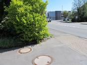 Bild 2: ... können herannahende Radfahrer nicht rechtzeitig sehen Bild 2: ... können herannahende Radfahrer nicht rechtzeitig sehen