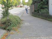 Bild 2: Die Flächen für den Fußgängerverkehr ... Bild 2: Die Flächen für den Fußgängerverkehr ...