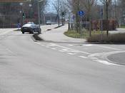 Bild 2: Es gibt viele Ein- und Ausfahrten.