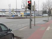 Bild 2: Das Rotlicht ist von den Parkständen aus nicht zu sehen Bild 2: Das Rotlicht ist von den Parkständen aus nicht zu sehen