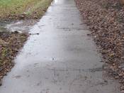 Bild 6: Die Aufbrüche wurden z.T. nur abgefräst ... Bild 6: Die Aufbrüche wurden z.T. nur abgefräst ...