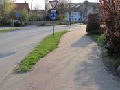 Bild 2: An der Platzstraße gibt es nicht benutzungspflichtige Radverkehrsanlagen Bild 2: An der Platzstraße gibt es nicht benutzungspflichtige Radverkehrsanlagen